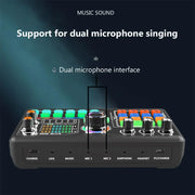 Professional Podcast Microphone Soundcard Kit