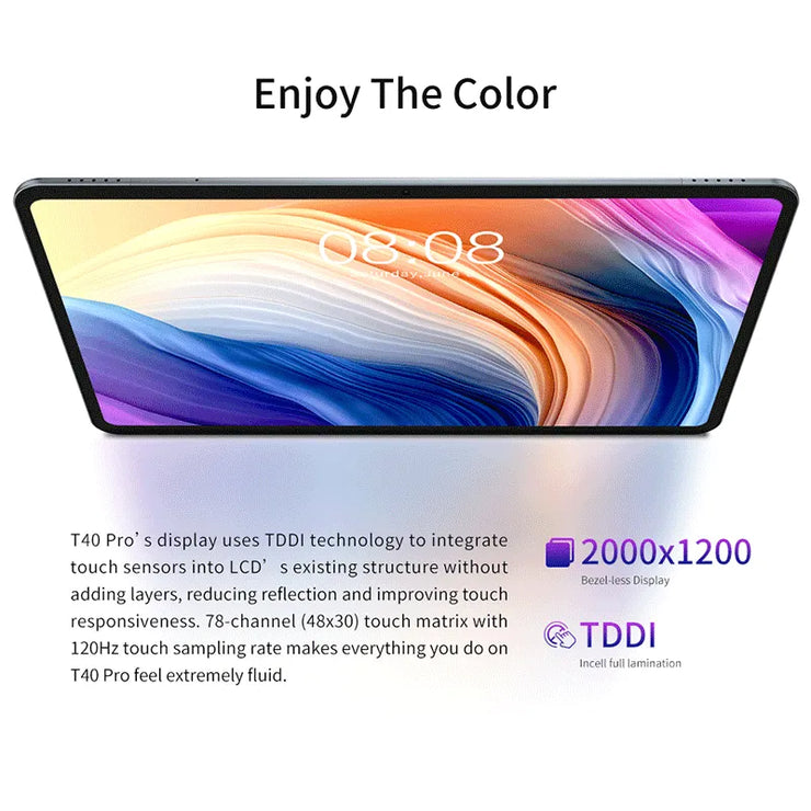 T40 Pro 10.4 inch Tablet