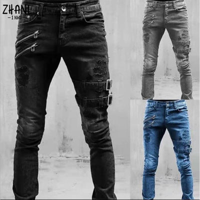 Straight-Leg Streetwear Jeans