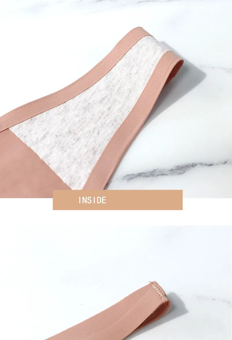 Ice Silk Seamless Thongs For Women