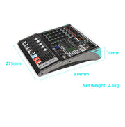 TKL L6 Professional 6 Channel Audio Mixer
