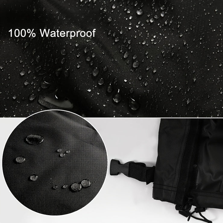 Heavy-Duty Black Generator Cover