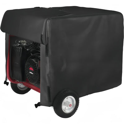 Heavy-Duty Black Generator Cover