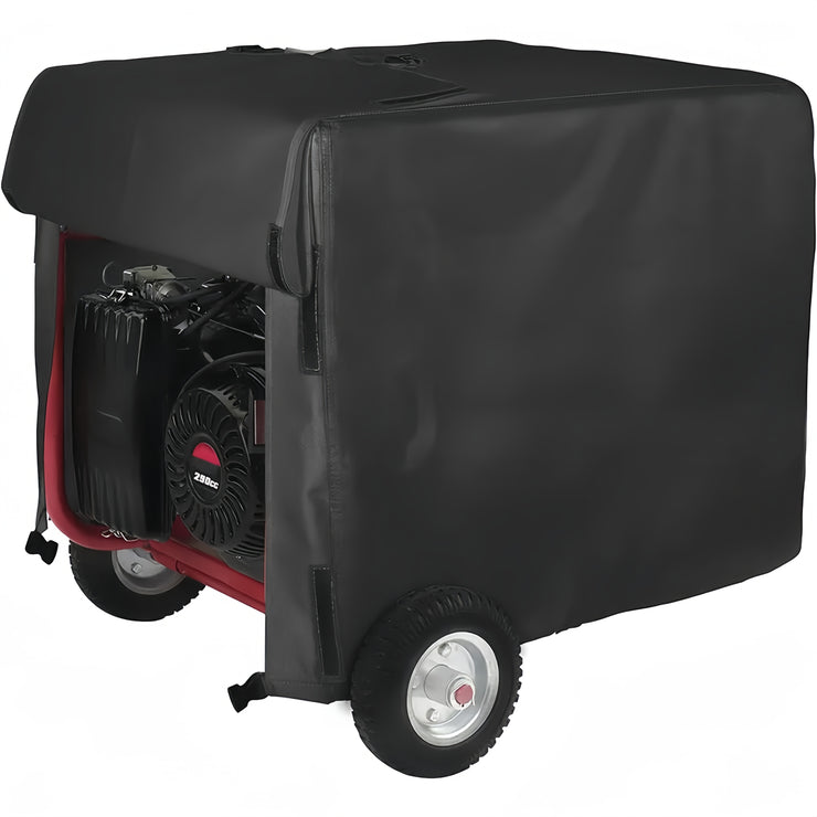Heavy-Duty Black Generator Cover