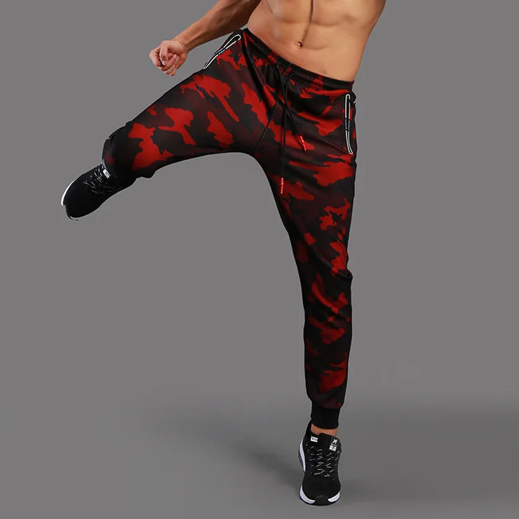 Mens Camouflage Military Joggers
