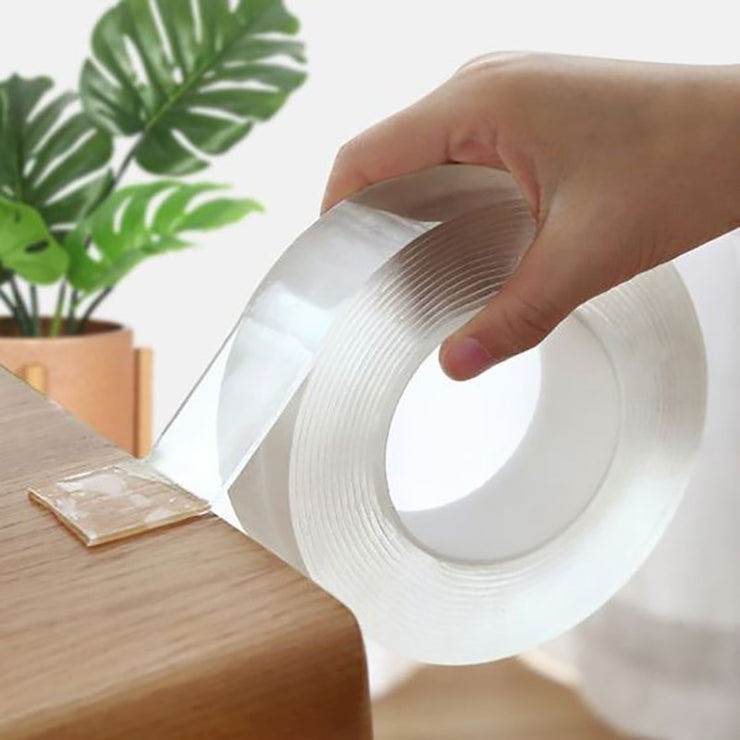 Transparent Nano Double Sided Tape (Reusable)