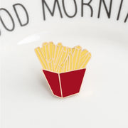 Hamburger French Fries Pins