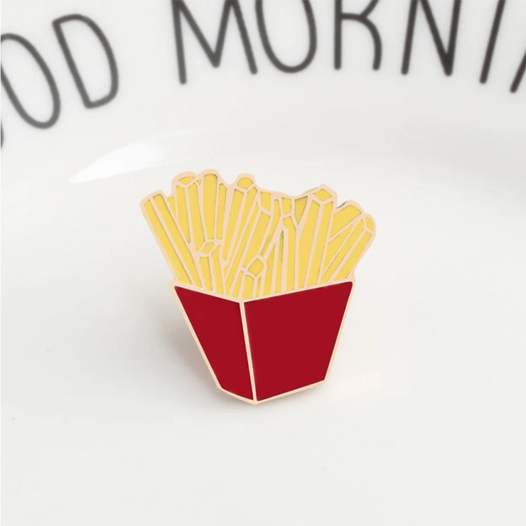 Hamburger French Fries Pins