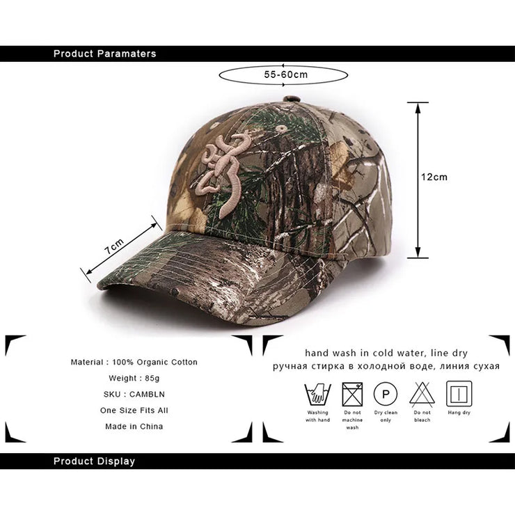 Men's Military Tactical Caps for Hunting Hiking Fishing