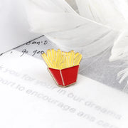 Hamburger French Fries Pins
