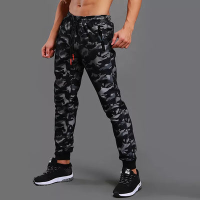 Mens Camouflage Military Joggers