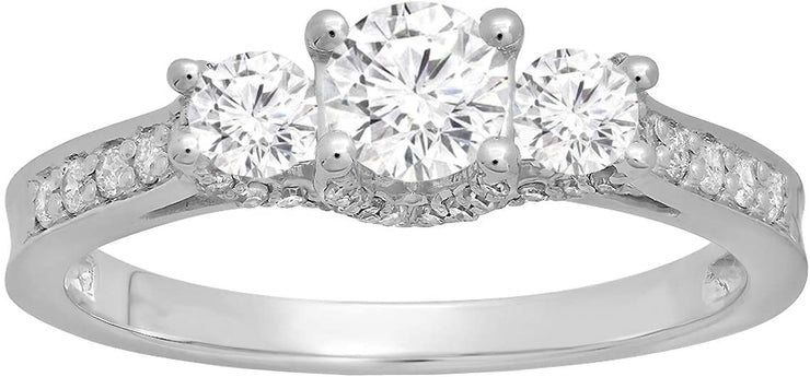 Women's 1 Carat (Ctw) Engagement Ring