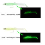 Highly Successful Soft Eel White Fishing Lure