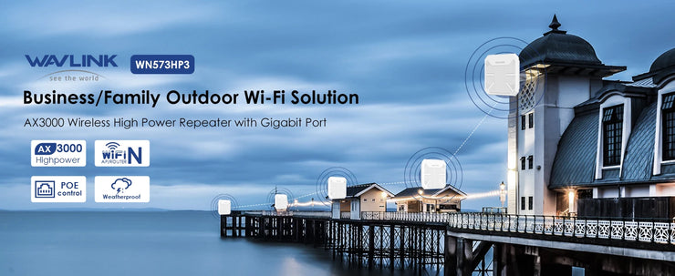 Long Range Outdoor Wi-Fi Booster