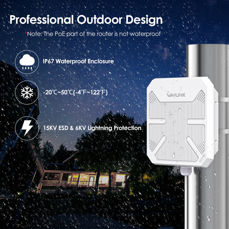 Long Range Outdoor Wi-Fi Booster