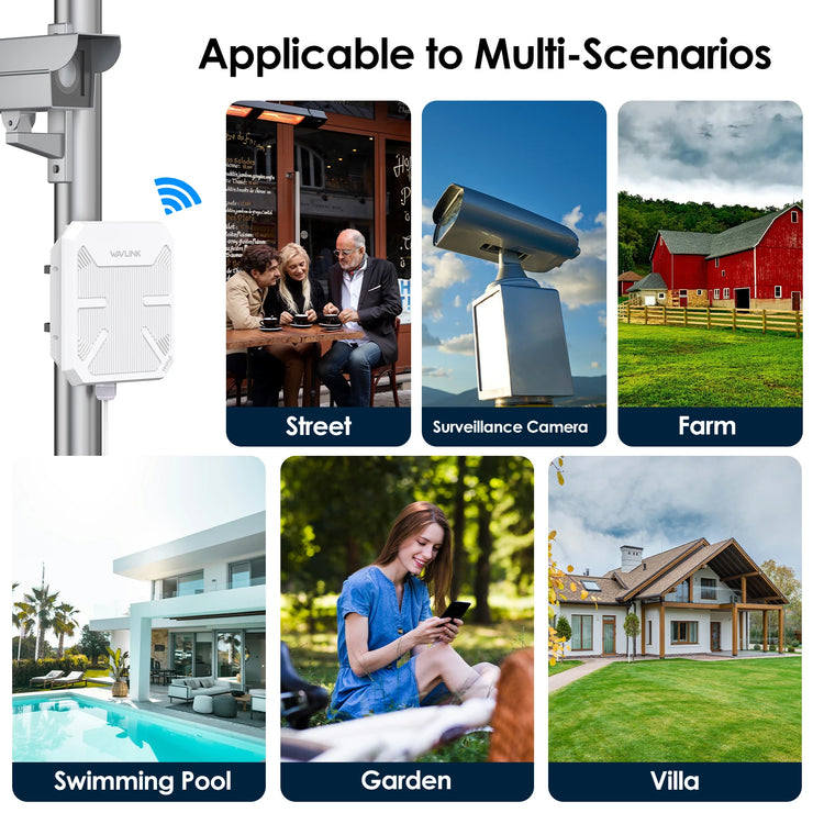 Long Range Outdoor Wi-Fi Booster