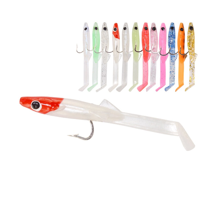 Highly Successful Soft Eel White Fishing Lure