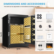 Large Luxury Safe with LCD Digital