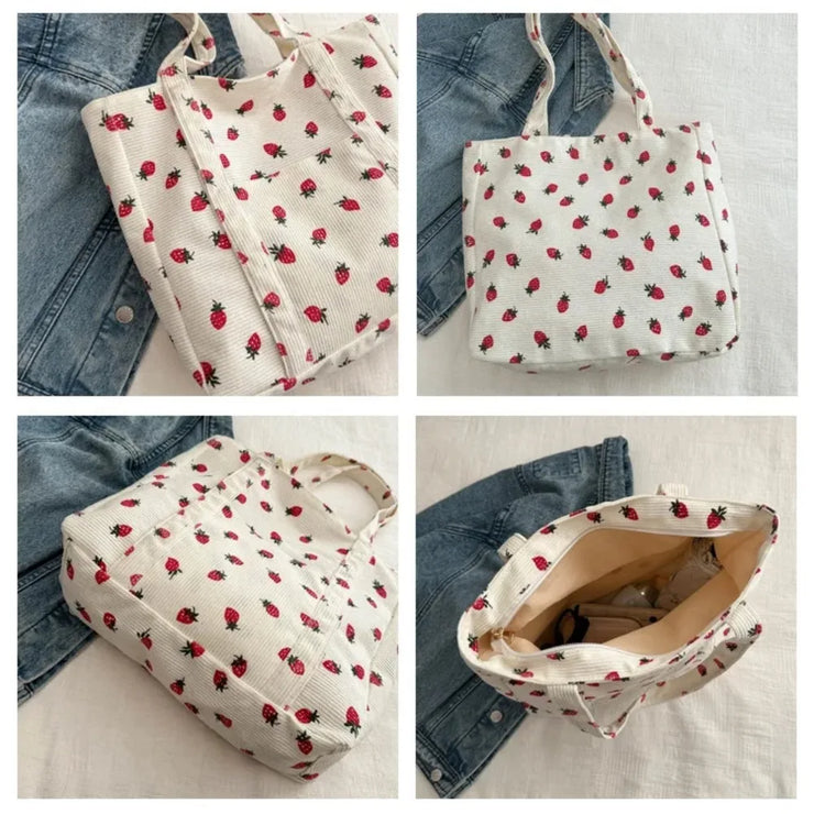 BLOWOUT SALE - Fashionable Strawberries Handbag