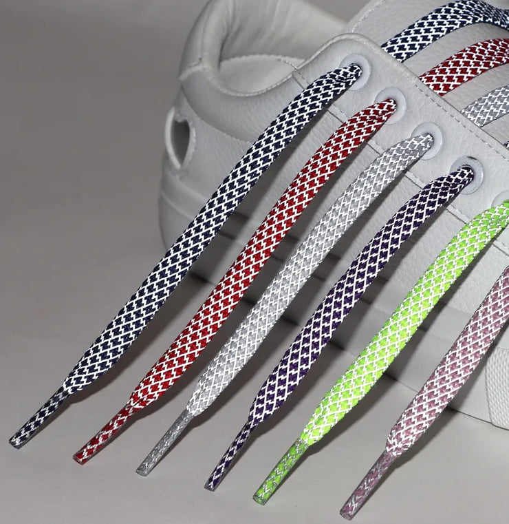 Reflective Flat Shoelaces