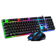 Wired USB Tactile Lighting Keyboard & Mouse