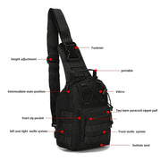 Tactical Crossbody Bag For Men & Women