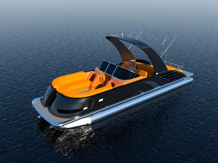 HOT SALE - Luxury Electric Catamaran Pontoon Yacht Boat