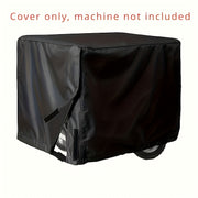 Heavy-Duty Black Generator Cover