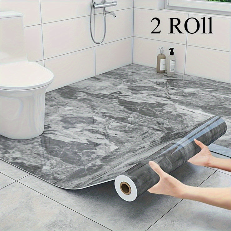 2 Rolls Durable & Removable Waterproof Tile Stickers