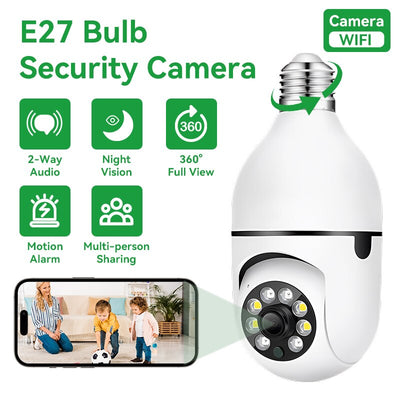 WIFI Surveillance Bulb Camera