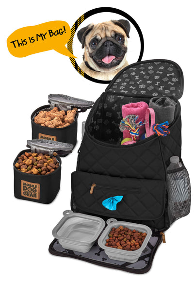 The Weekender Doggie Backpack